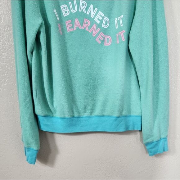 NWT Wildfox I Earned It Baggy Beach Jumper Size XS Style BBJ-I Earned It - Picture 4 of 13